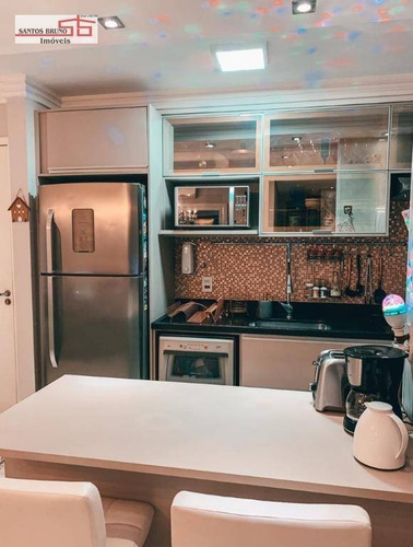 Imagem 11 de 23 de Oportunidade! Maravilhoso Apartamento Todo Mobiliado De 66m² 03 Dormitórios 01 Suíte Sacada E 02 Vagas De Garagem No Bairro Do Limão - Ap3716