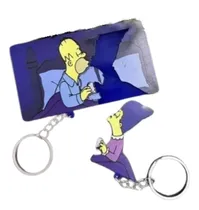 Comprar Porta Llaves Llavero Pareja Los Simpsons Marge Homero