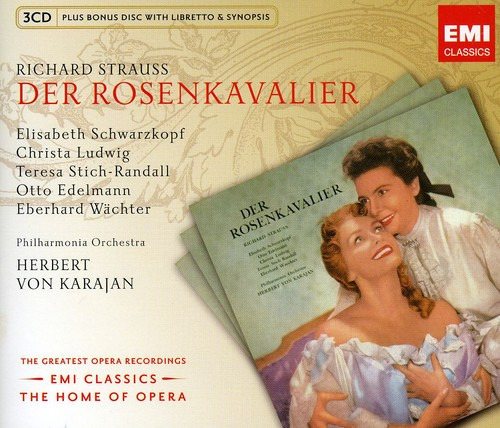 Herbert Von Karajan El Caballero De La Rosa Cd