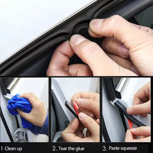 Sello De Goma Para Puerta De Coche De 5 Metros