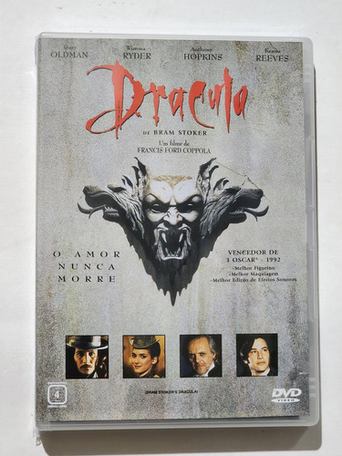 Dvd Dracula De Bram Stoker Keanu Revees Original Lacrado