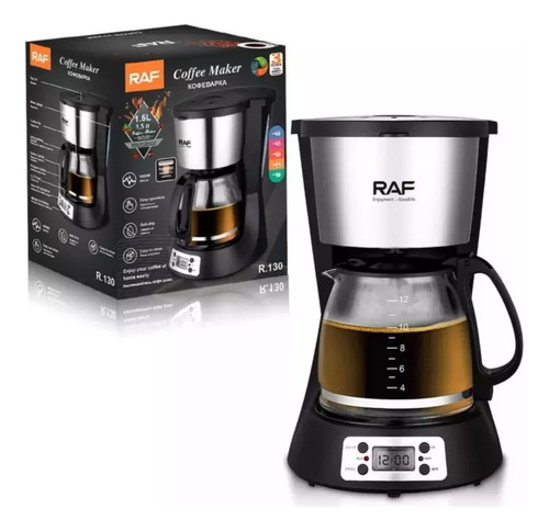 Cafetera Eléctrica Coffee Maker 1.5lt.