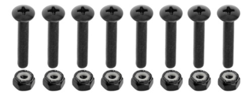 6 Patineta Hardware Camión Tuercas Patines Tornillos