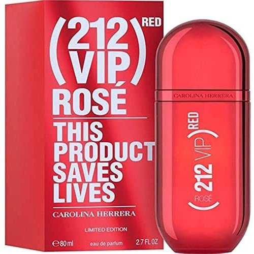 Perfume 212 Vip Rose Red Ch