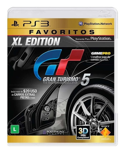 Gran Turismo 5 Favoritos - Ps3 Fisico