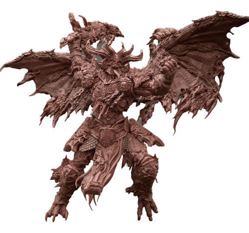 Khorne Demonio Proxy Warhammer Impresion 3d Resina