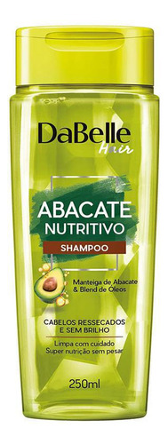 Kit Abacate Nutritivo Shampoo E Condicionador Dabelle