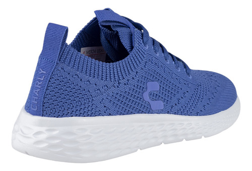 Tenis Running Azul Para Mujer Charly Deportivos 1059137 Textil