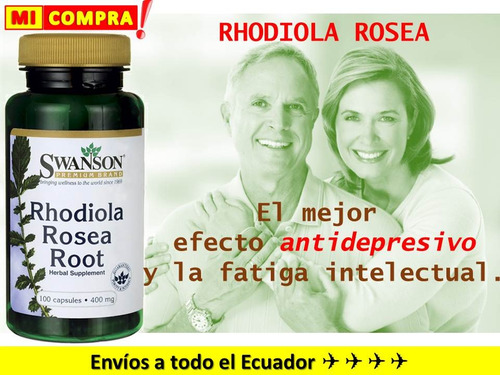 Rhodiola Antidepresivo Anti Estrés Raíz Dorada