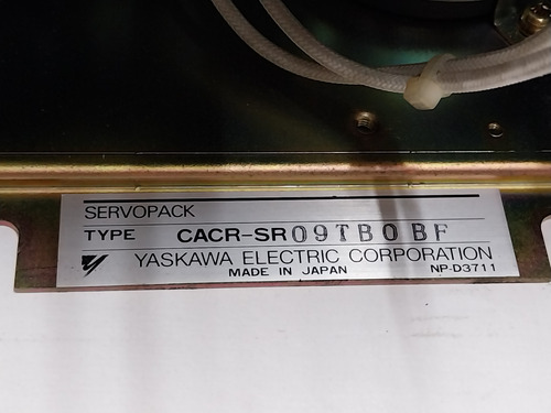 Servo Drive Yaskawa Servopack Cacr-sr09tb0bf 220vac 8a 1,2cv (Usado)