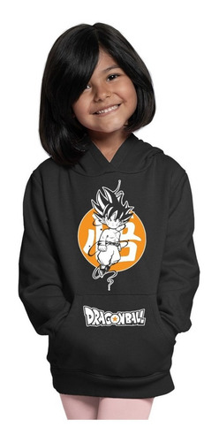 Imagen 2 de 3 de Pleron Estampado Niño Dragon Ball / Goku R455g455