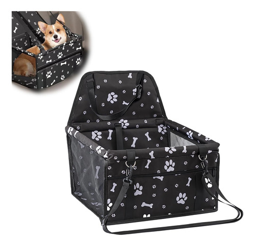 Asiento Para Perro , Silla Para Perro Carro Con Correas