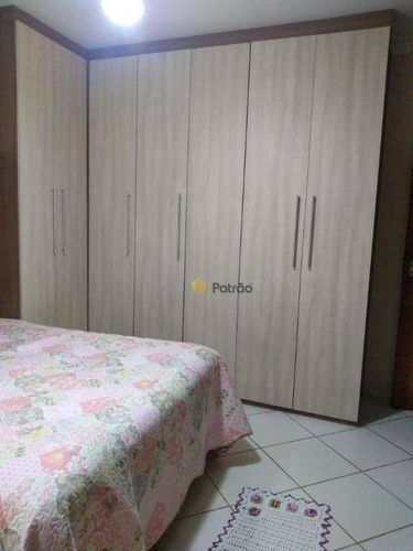 Sobrado Com 3 Dormitórios À Venda, 189 M² Por R$ 450.000,00 - Jardim Santo André - Santo André/sp - So0892