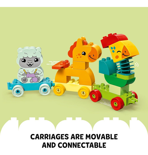 Set De Construcción Lego Duplo My First Animal Train Y Cabal