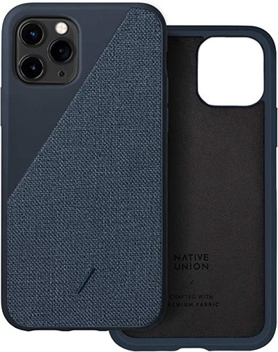 Native Union Clic - Funda De Lona Para I 11 Pro (índigo)