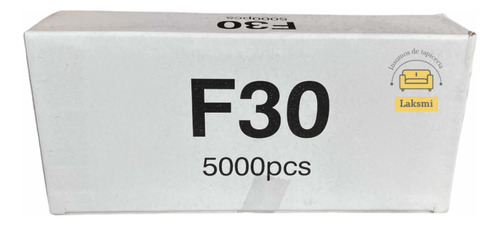 Puntas F30 Para Clavadora - Calibre 18 - Caja De 5.000 Un.