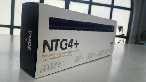 Ntg 4+ Rode Microfono Direccional Shotgun.