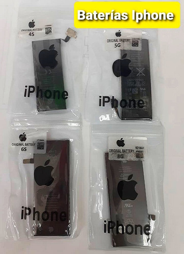 Baterías Para Celulares iPhone 4s 5g 5c 6s 6plus 7gplus 8g X