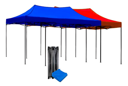 Toldo Plegable 3x6 Metro Lona Impermeable 36kg