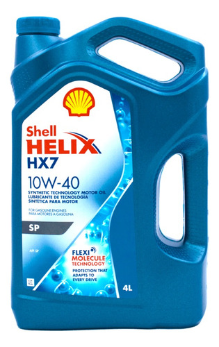 Shell Helix 10w40 Hx7 - 4 Litros