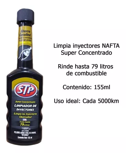 Limpia Inyectores Nafta Super Concentrado 155ml Stp - Nolin