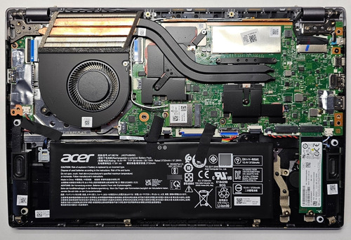 Notebook Acer Swift X Ryzen 7 16gb 512ssd Nvidia 3050ti Plateado (Usado)