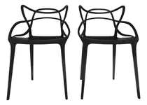 Comprar 2 Cadeiras Allegra Preta Sala Cozinha Jantar Design