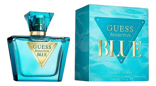 Guess Seductive Blue Edt 75ml Silk Perfumes Original