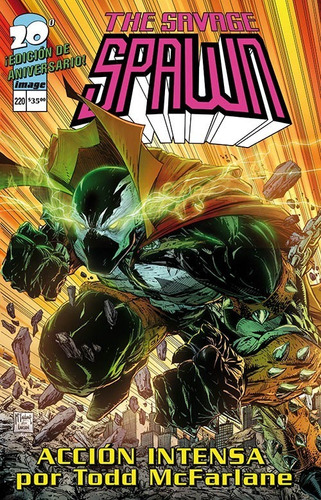 Spawn 220 Portada Variante B Comics Kamite