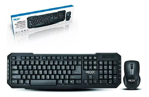 Kit Combo Teclado Y Mouse, Usb Alambrico, Ime-20405sp 