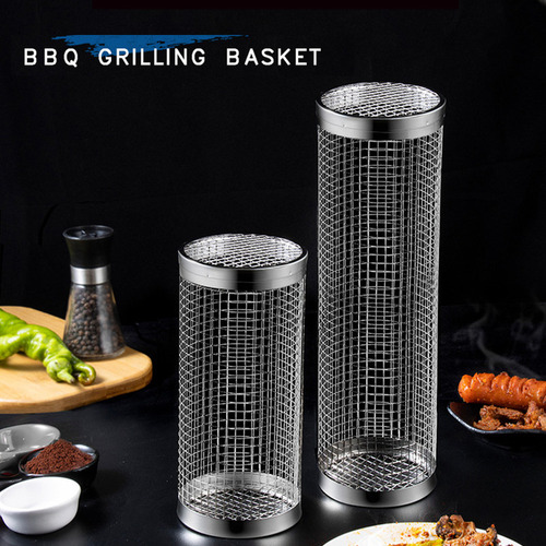 Kit Churrasco Grill Espeto Grelha Giratorio Gaiola Rotativo