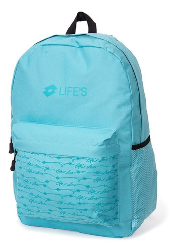 Mochila Lotto Life Back Turquesa