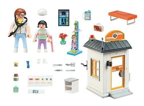 Playmobil Pediatra Doctor Consultorio Muñeco Original