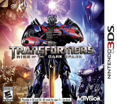 Transformers Rise Of The Dark Spark Nintendo 3ds (d3 Gamers)