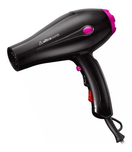 Imagen 3 de 3 de Ultracomb Sc4607 Secador De Cabello 2000w Tourmaline Ion