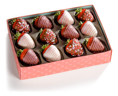 Fresas Cubiertas De Chocolate Para San Valentín