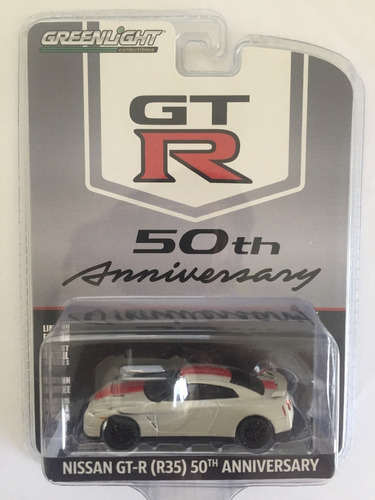 Nissan Gt-r (r35) 50th Anniversary Greenlight Hot Wheels