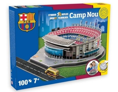 Estadio Camp Nou Club Barcelona Rompecabezas 3d Nanostad