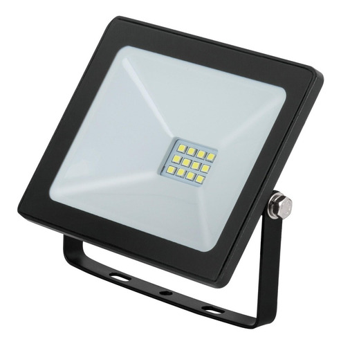 Reflector Lampara Led Ahorrador 6500k Exterior 20w 1600lm Color De La Carcasa Negro Color De La Luz Blanco Frío 110v