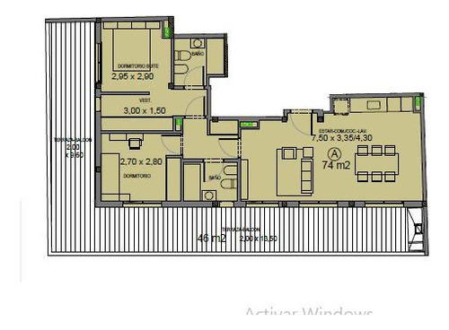 Venta Departamento 2 Ambientes En El Barrio De Saavedra