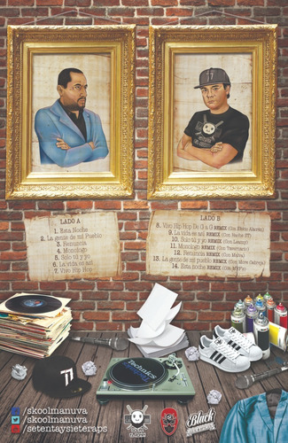 Cd Skool 77 & Golpe El Ronin Principes Y Méndigos