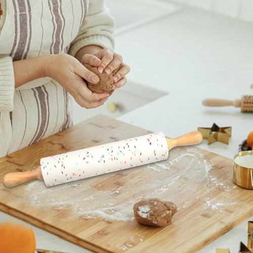 Rolling Pin Para Hornear Rodillo Multifunción Utensilios De