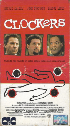 Clockers Vhs Spike Lee Harvey Keitel John Turturro