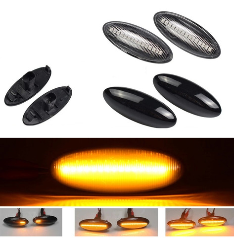 Cocuyos Led Dinamicos Guardafango Toyota Corolla 2009 -2014