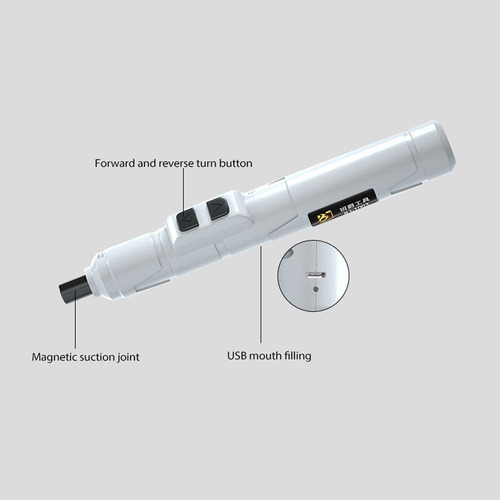 Xing Destornillador Eléctrico Recargable Usb Inalámbrico