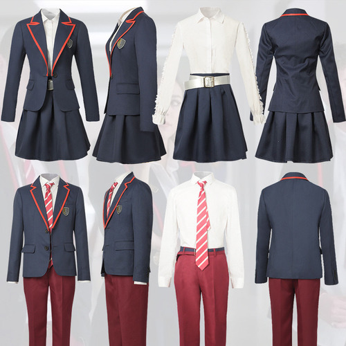 Disfraz Elite Season De Nadia Para Cosplay, Uniforme Escolar