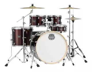 Batería Mapex Storm Rock Bombo 22'' Con Fierros Y Banqueta