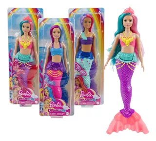 Barbie Sirena Dreamtopia Muñeca Mermaid Juguete Bochatoys