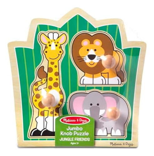 Melissa Y Doug Jungle Friends Safari Animals Jumbo