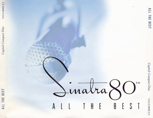 2x Cd Frank Sinatra 80th All The Best Ed Brasil 1995 Duplo